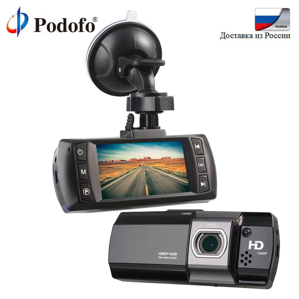 Podofo Car DVR Novatek 96650 AT500 Dashcam FHD 1080P Video Recorder Registrator Recorder Dash Cam G