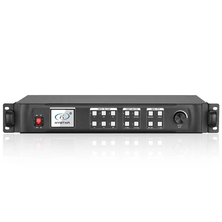 Светодиодный видеопроцессор KYSATR KS600 + поддержка DVI VGA HDMI светодиодный настенный