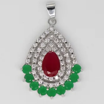 

Fashion R Crystal Cubic Zirconia Engagement Jewelry for Women Gold Color Stones Pendant Necklace F06-1