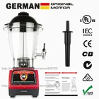 Best Price as low as $195.85 GERMAN Original Motor GERWELL commercial soybean grinding machine Soy milk maker 6L 3.3HP 2800W RED FREE SHIPPING!