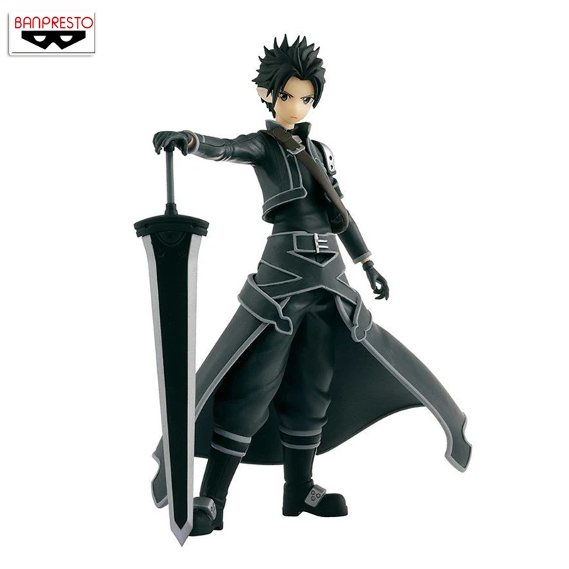 100% оригинальная Коллекционная Фигурка Banpresto Kirito из Искусство меча онлайн: