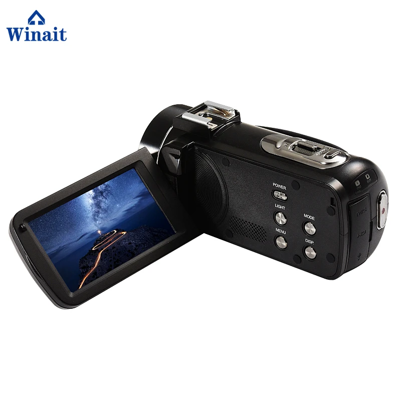 

Winait 10X Optical Zoom HDV-Z82 digital video camera with Built-in LED Light 3Touch TFT LCD