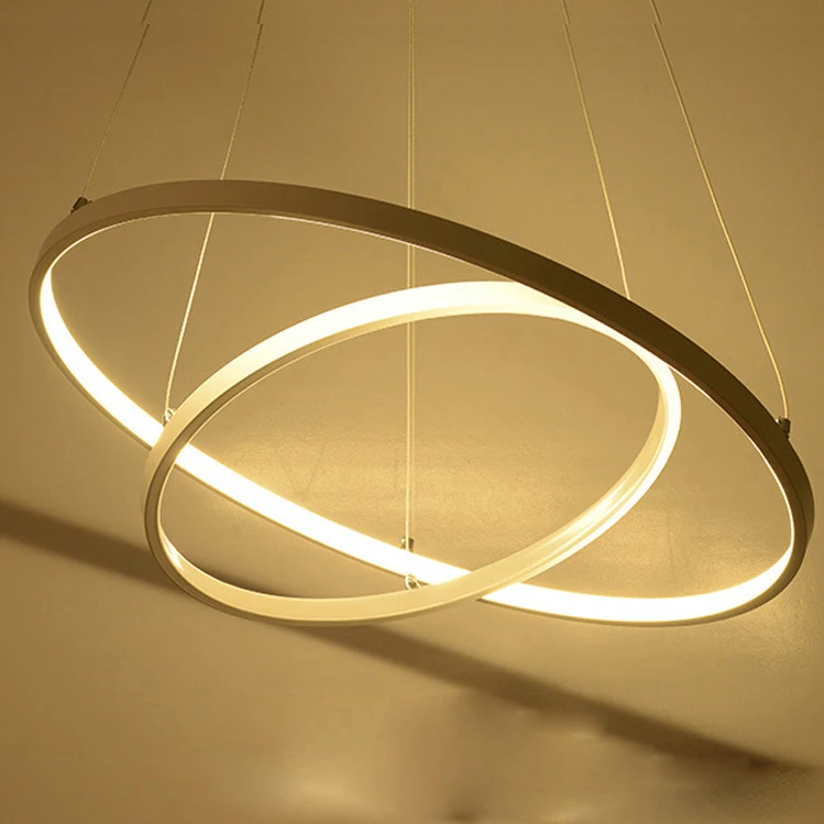 

led Strip Nordic Acryl Ring LED Lamp LED Light.Pendant Lights.Pendant Lamp.Pendant light For Dinning Room Foyer Bedroom