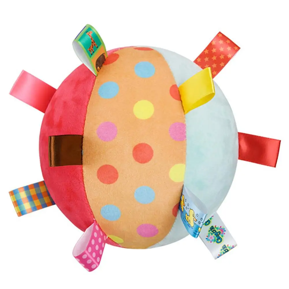 

Baby Rattle Stuffed Animal Ball Soft Plush Mobile Toys With Sound mobile Infant Body Building Ball Developing Educational gift