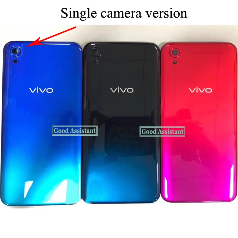 Новинка 6,2 ''для BBK Vivo Y91 Y91i Y91c Y93 Y93s Y93st Y93 Lite Y95 U1 задняя крышка батарейного отсека, корпус, чехол, Задняя стеклянная линза, запчасти