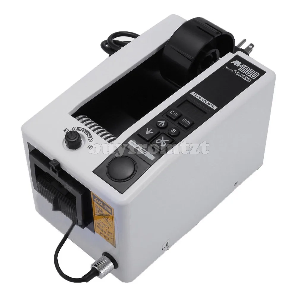 

18W Automatic Tape Dispenser Electric Adhesive Tape Cutter Cutting Machine 20-999mm M-1000