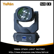 Супер 4-лучевой светодиодный светильник с подвижной головкой 4*25 Вт Светодиодная лампа вращающаяся линза DMX 9/15 каналов сценический светильник ing DJ светильник с эффектом