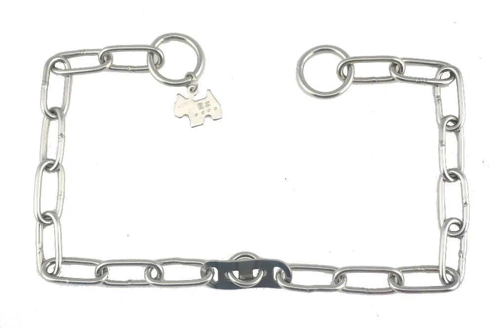 

Gujia 7204 High Quality Durable P Chock Training Chain Stainless Steel Dog Collar Products for Pets chocker
