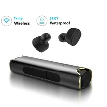 S2 True wireless Bluetooth наушники мини TWS наушники-вкладыши IPX7 Водонепроницаемый TWS стерео музыка Bluetooth гарнитура для телефона iPhone samsung