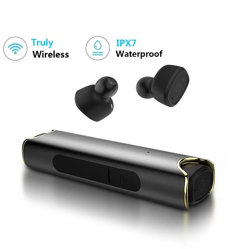 S2 True wireless Bluetooth Earphones Mini TWS Earbuds IPX7