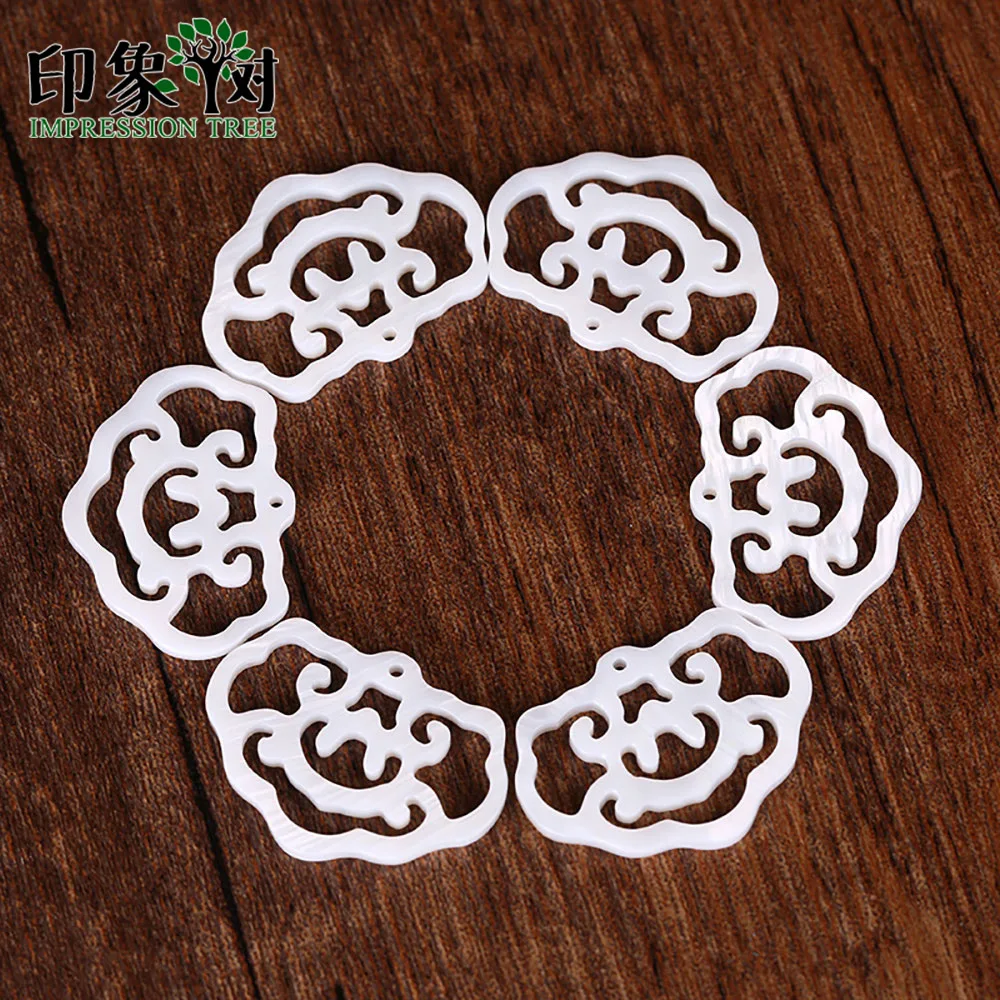 

Hollow Shell Pendant Natural 5pcs Seashells Charms DIY Accessories For DIY Jewelry Making 1928