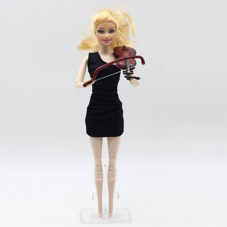 Мода 1/6, Барби Скрипка для куклы, аксессуары, музыкальные инструменты для куклы Барби, Скрипка для куклы BJD, детская игрушка, сделай сам, украшение для дома