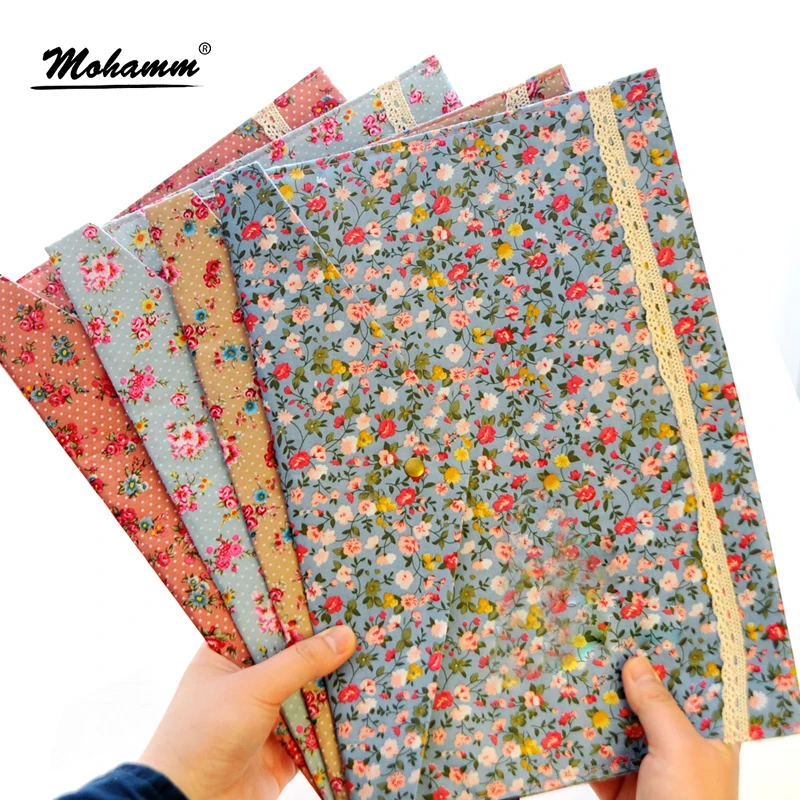 

A4 Korea Stationery Cotton Fabric Paper Holder Portafolio School Folder A4 Bag