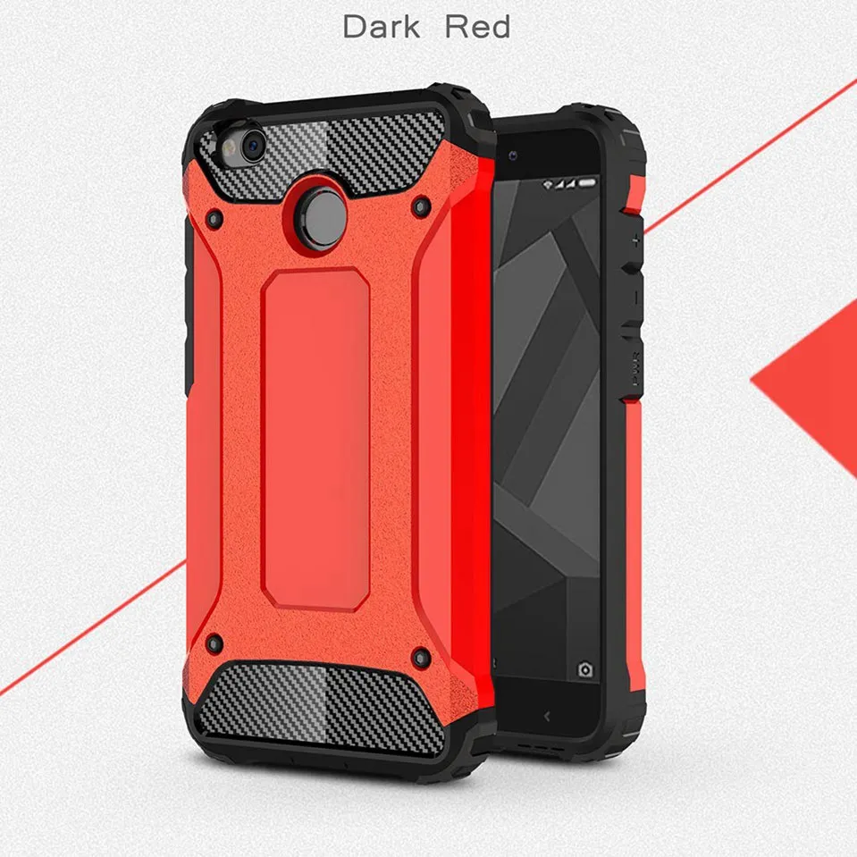 Armor Case For Xiaomi Redmi 4X Silicone Hard Tough Luxury Cover For Xiomi Redmi 5 5A 4X Note 5 Plus Mi 8 SE A2 Mi Max 2 3 Coque  (14)