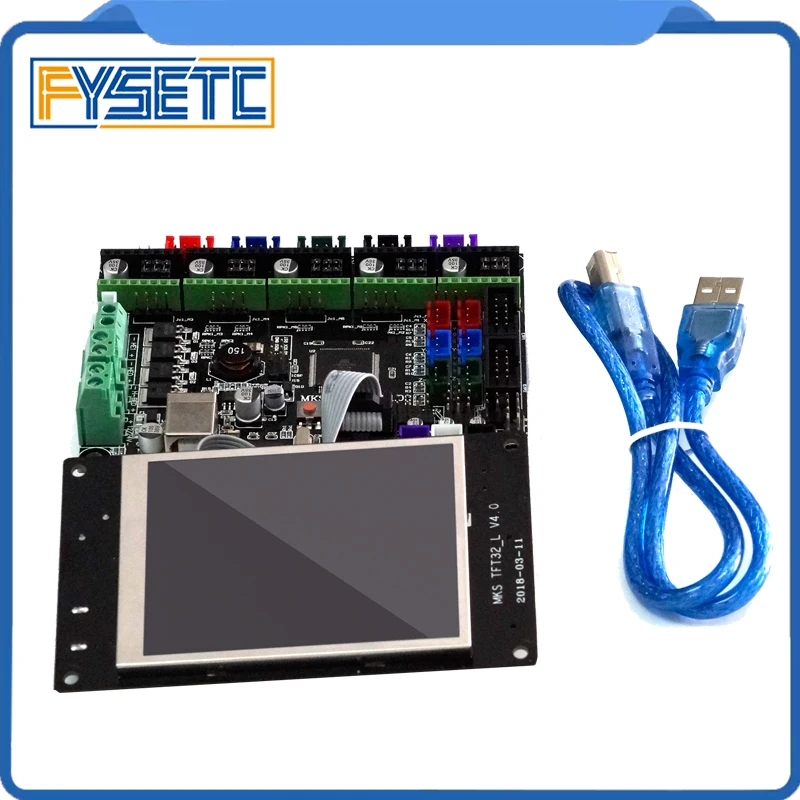 Ген L V1.0 Встроенная Материнская плата Gen v1.0 Совместимость Ramps1.4/Mega2560 R3 + TFT28 Цвет