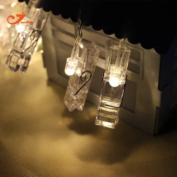 10 led clip string lights battery Hot Sale 1.65M Mini Christmas Festival lights new year party wedding home decor fairy lights