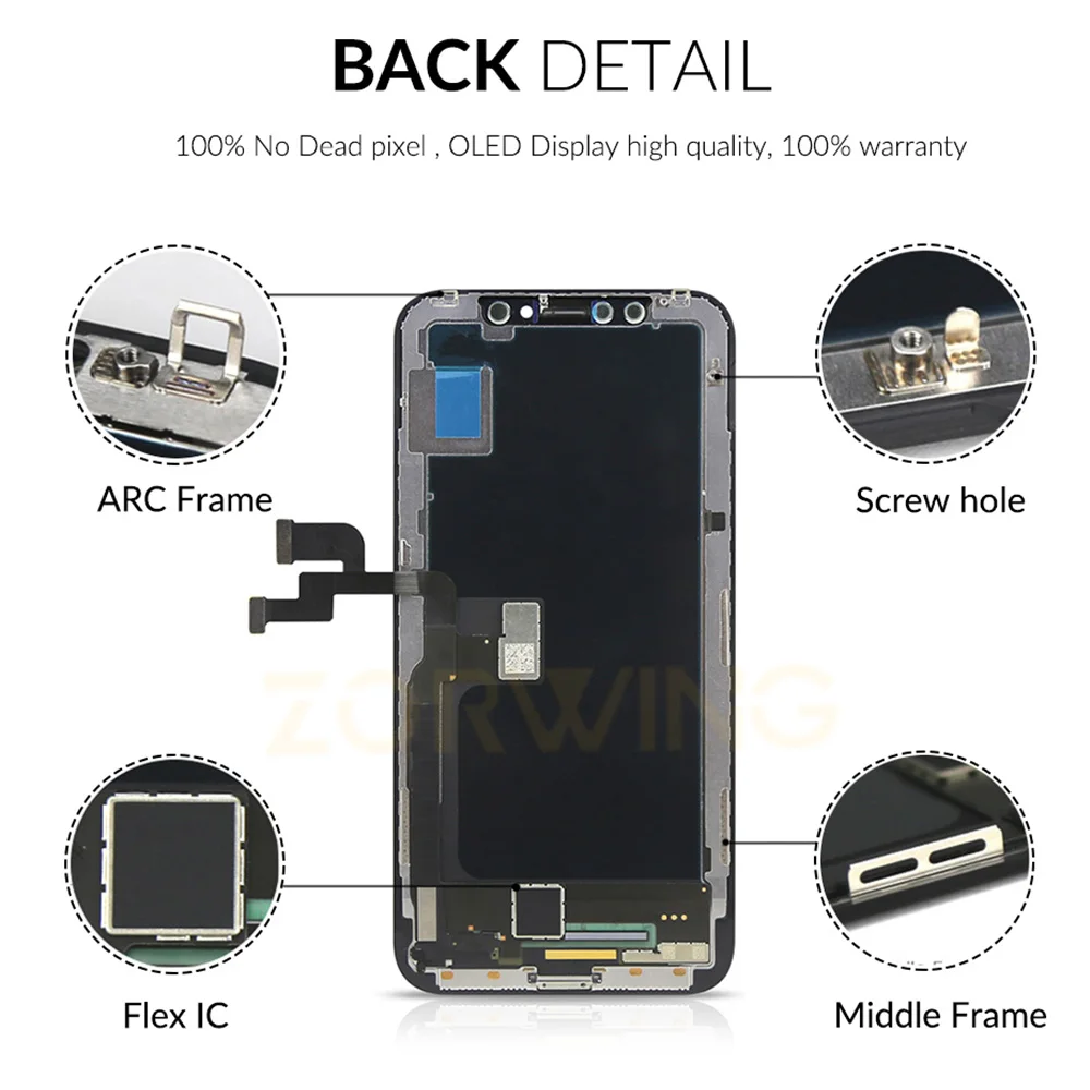 AAA OLED экран для iPhone 11 11Pro X ЖК дисплей дигитайзер сенсорный Замена XR XS MAX LCD Pantalla
