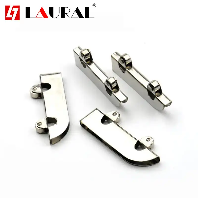 10 PCS 5mm Glass Sliding Door Roller Clamp Stainless Steel Wheel Pulley