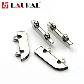 

4Pcs/lot Glass 5mm Pulley Sliding Door Wheel Display Cabinet Door Pulley Mobile Counter Wheel Track Roller Accessories