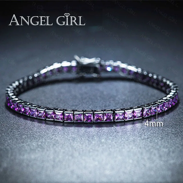 AngelGirl-vintage-wholesale-Elegant-Square-Tennis-Bracelets-for-Woman-Black-gun-plated-purple-Princess-Cut-CZ.jpg_640x640