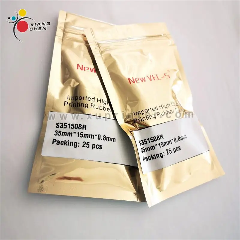 

2 bags Rubber Sucker Size 35*15*0.8mm Offset Printing Machinery Spare Parts For Heidelberg