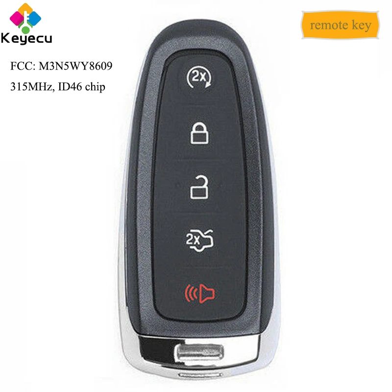 Car Key Fob For 2014 2015 2016 2017 Chevy Silverado Colorado//GMC Sierra Canyon Keyless Entry Remote 4 Button Fccid:M3N-32337100;by AUTO KEY MAX PAIR