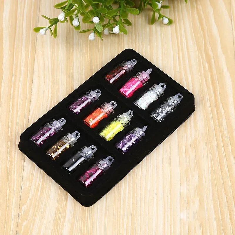 48color Slime Sequins/glitter Filler Fluffy Box Toys For Children Charms Lizun Diy Kit Decoration Toy Accessories 12