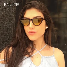 Retro Women Small Cat Eye Sunglasses Brand Designer Vintage Black Red Shades UV400 Ladies Eyewear Lunette