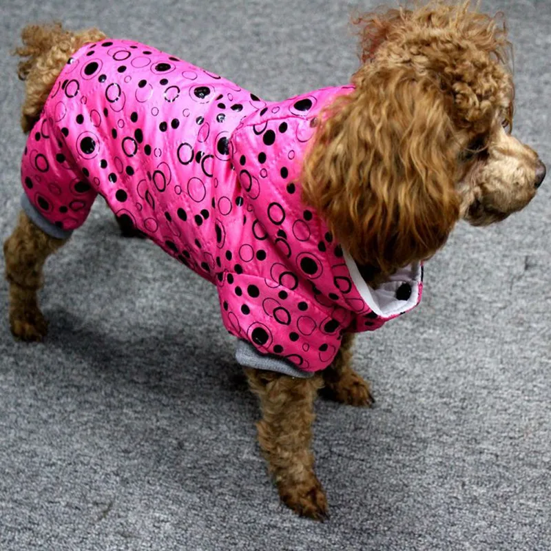 

Gomaomi Winter Dog Coat Jumpsuit Clothes Puppy Dog Hoodie Jacket Costume