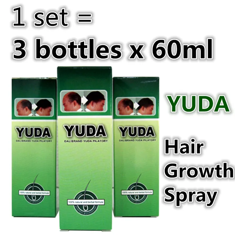 Yuda Pilatory Hair Growth Spray Hair Regrowth Product Herbal