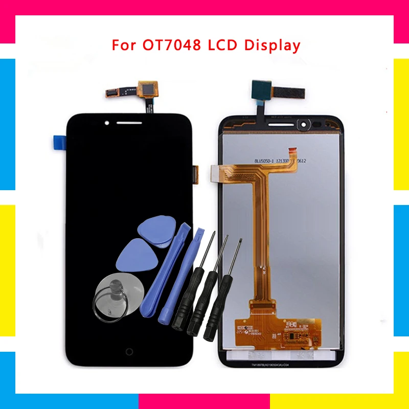 

LCD Display Screen With Touch Screen Digitizer Assembly For Alcatel One Touch Go Play OT7048 7048X