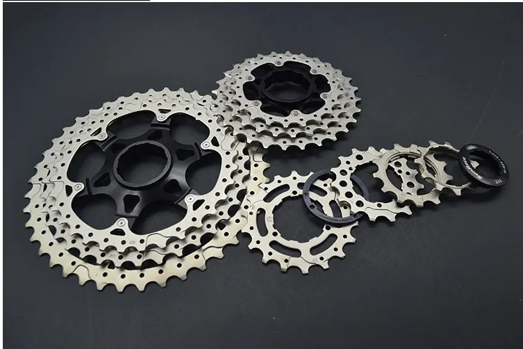 Sunracing 10 скоростей CSMS3 CSMX3 11-40 t/11-42/11-46 t mtb велосипед свободные колеса кассета широкое соотношение mtb велосипед кассета