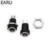 10Pcs 3A 12v For DC Power Supply Jack Socket Female Panel Mount Connector 5.5mm 2.1mm Plug Adapter 2 Terminal Types 5.5*2.1 ► Photo 3/5