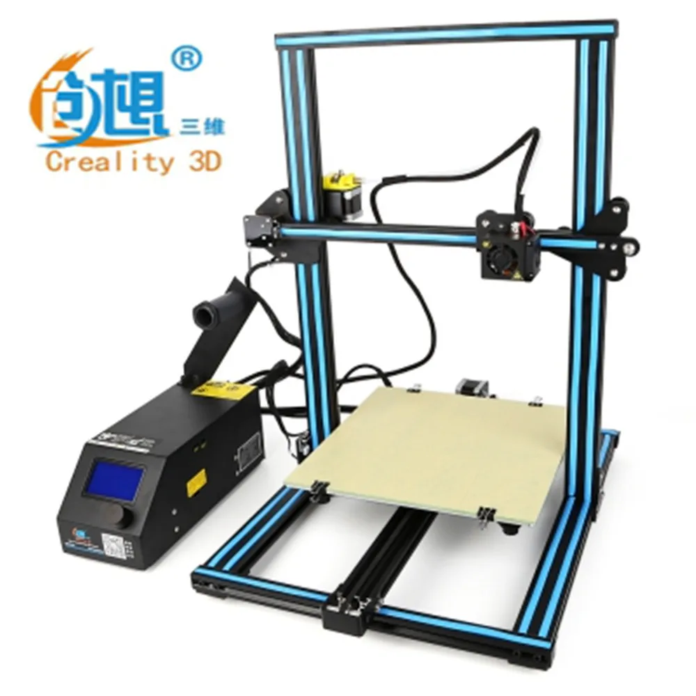 

Creality 3D Cr-10 Large Size Desktop DIY Printer 150 mm/s LCD Screen Display with SD Card Off-line Printing Function