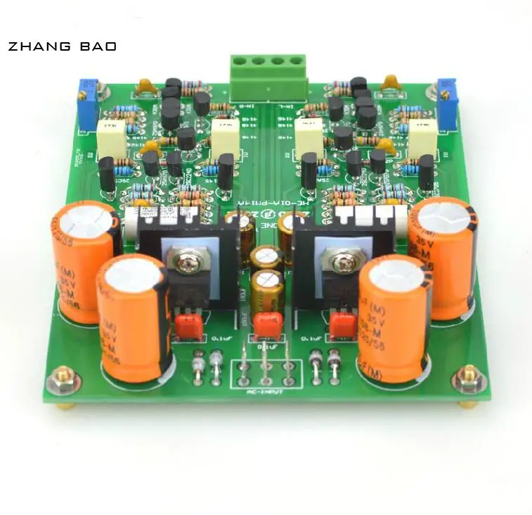 Плата усилителя двухканальный HE01A предусилитель готовая плата относится к Marantz PM14A схема двойной AC18V