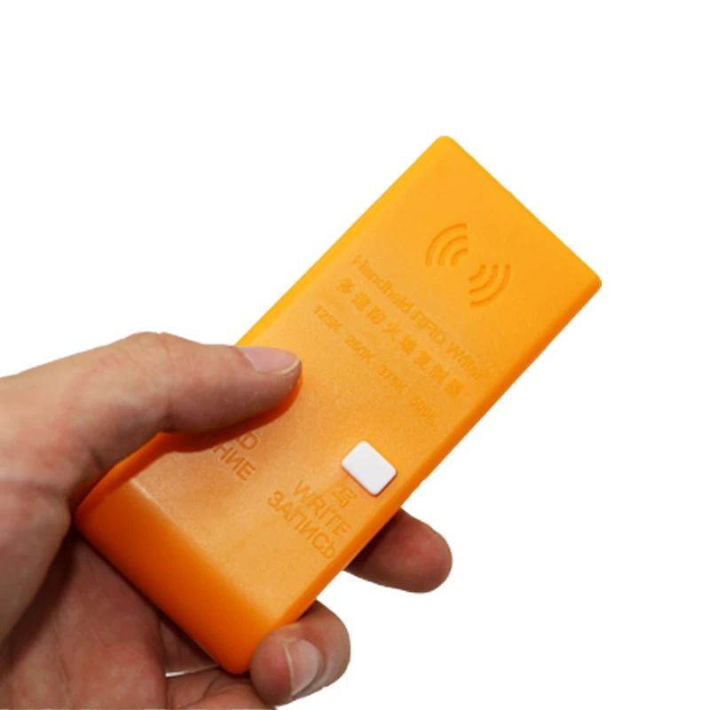 Ручной 125/250/375/500 кГц RFID ID Card Reader Писатель/Копир Дубликатор duplo и перезаписываемый ID брелков теги программист карты читателя