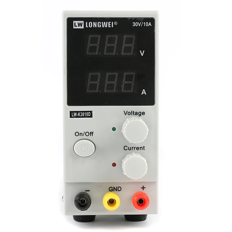 LW 3010D мини Регулируемый источник питания постоянного тока SMPS одноканальный 30V 10A