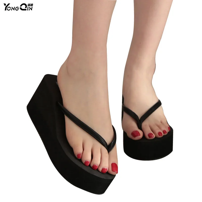 

New 2016 Summer Sexy Female Slippers Slip Flip Flops Beach Sandals Shoes Fashionable Casual Sandals Female