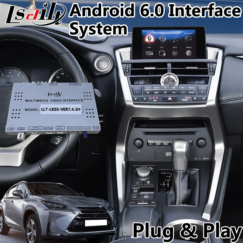 Android Video Interface for Lexus NX 200t 300h 2012 2017 with Touchpad