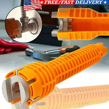 

Stylish Hot Sale Multi-function Water Pipe Spanner Sink Faucet Wrench Faucet Sink Tool Set Kit For Each Family