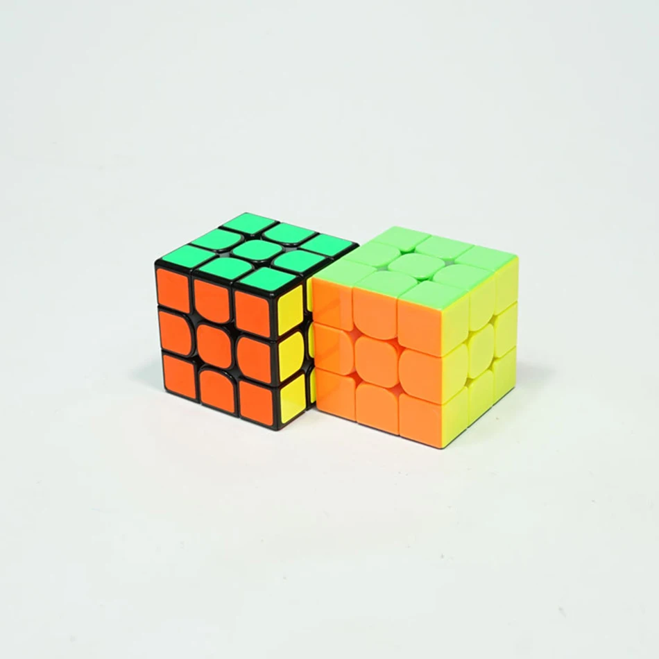 Qiyi mofangge Valk3 мощность 3x3 Magic Cube Stickerless 3 Слои скорость Cubo Magico Professional забавные игрушечные лошадки для детей