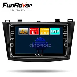 Funrover 8 core android 8,1 2 Дин dvd мультимедиа для MAZDA 3 mazda3 Axela 2010-2013 радио gps-навигация стерео магнитофон