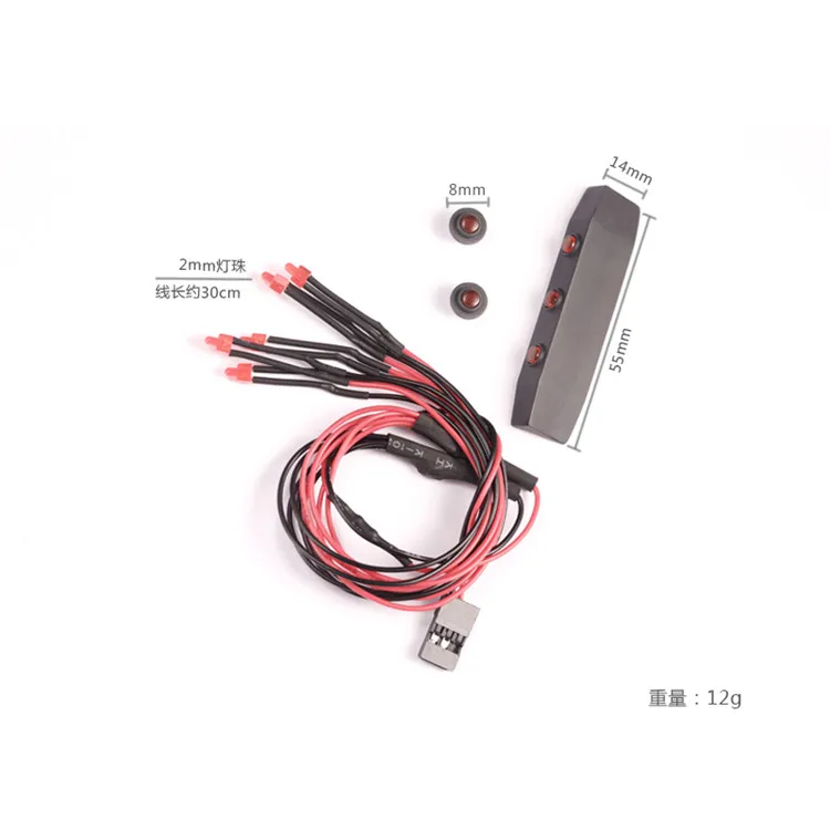 

Center Brake Light for for 1/10 TRAXXAS TRX4 82096-4 MERCEDES-BENZ