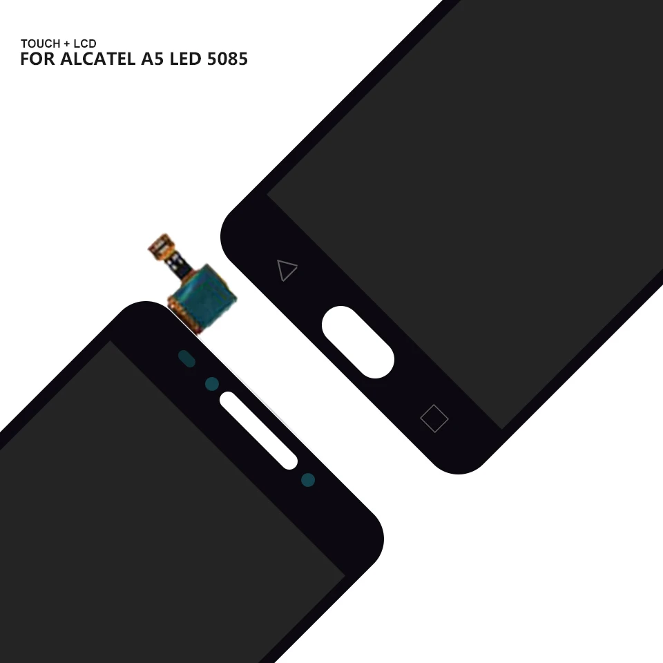 ЖК дисплей в сборе для Alcatel One Touch A5 LED 5085D 5085Y OT5085D 5085G 5085B 5085Q 5085I|Экраны мобильных