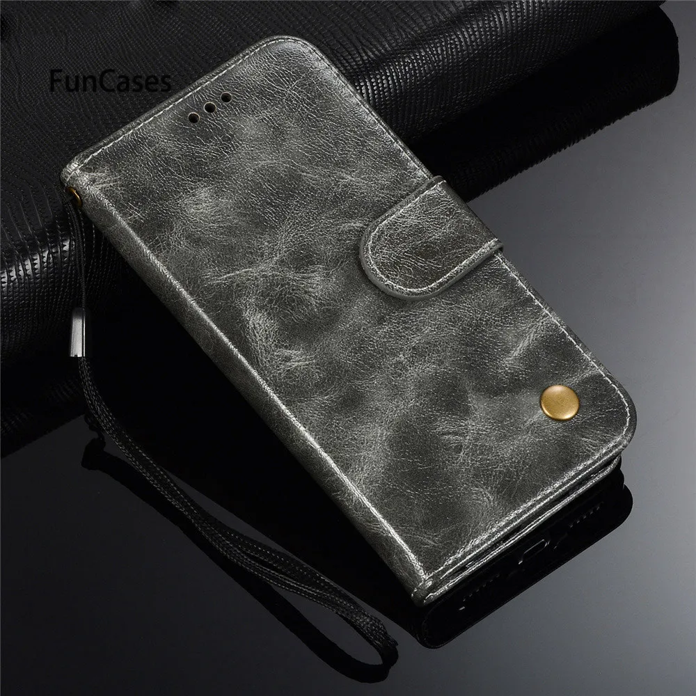 

Luxury Flip Leather Retro Stand Case Fundas sFor Samsung Galaxy A6 A7 A8 A9 2018 J4 J6 Plus Prime S9 S8 Note 9 8 A750 A9S Cover