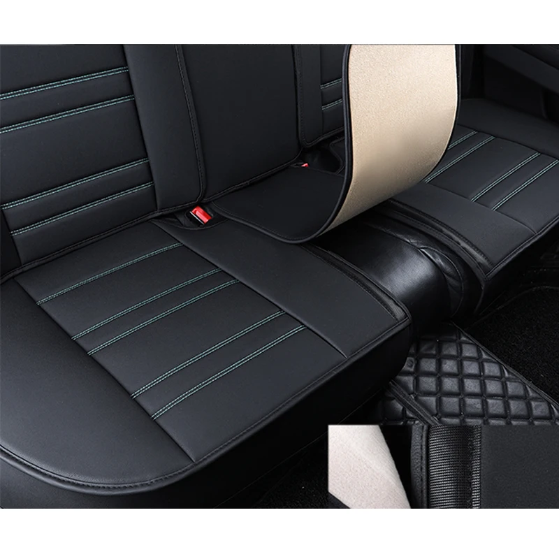 Универсальные чехлы для автомобильных сидений из искусственной кожи для KIA K2 K3 K4 K5 KIA Cerato Sportage Optima Maxima Carnival Auto аксессуары наклейка на автомобиль