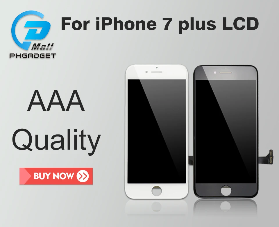 20 шт./партия AAA Качество дигитайзер сенсорный экран ЖК для iPhone 7 плюс ЖК-дисплей полная сборка Замена