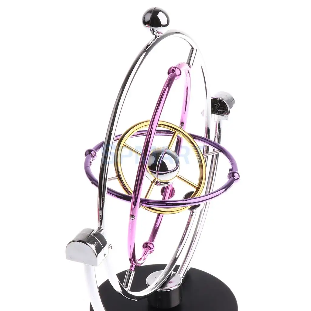 Novel Cosmos Asteroid Revolving Perpetual Motion Machine Gadget Physics Science Toy Desktop Home Decor