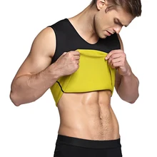 Пояс для похудения, мужской жилет для похудения, формирователь тела, неопреновое сжигание жира на животе, Корректирующее белье, корсет для похудения