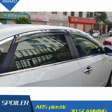 Для BUICK Excelle GT Пластик окна Visor Vent Оттенки Солнце дождь дефлектор гвардии для Excelle авто аксессуары 4 шт./компл